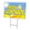 Signmission Frozen Lemonade Yard Sign & Stake outdoor plastic coroplast window, C-1216 Frozen Lemonade C-1216 Frozen Lemonade - alternate 1